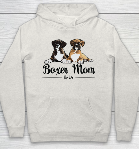 Boxer mom hoodie clearance