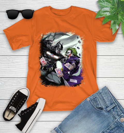 Toronto Blue Jays MLB Baseball Batman Fighting Joker DC Comics Youth T-Shirt 7