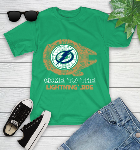 NHL Come To The Tampa Bay Lightning Wars Hockey Sports Youth T-Shirt 8