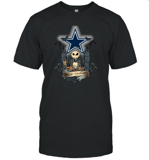 Jack Skellington Dallas Cowboys Funny Vintage Hoodie 