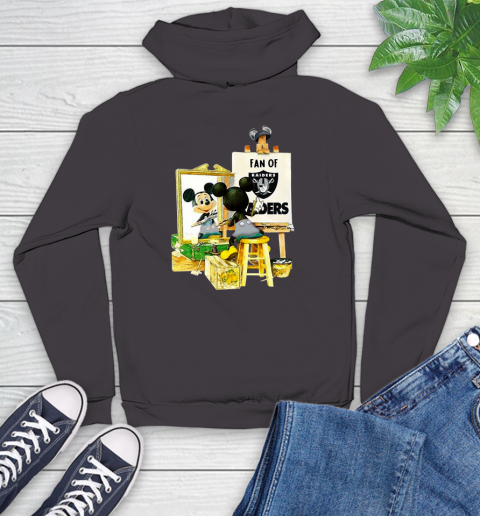NFL Football Oakland Raiders Mickey Drawing Shirt 128