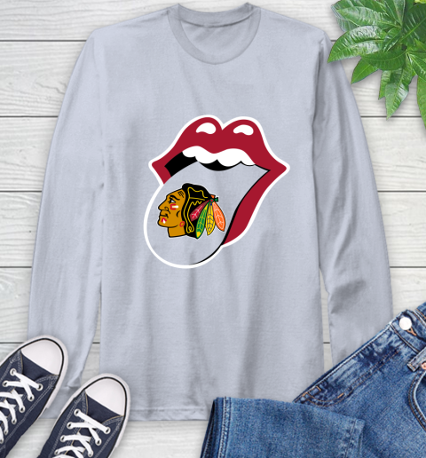 Chicago Blackhawks NHL Hockey Lips I Root For My Team Adoring Fan 63