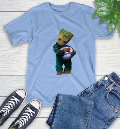 NBA Groot Guardians Of The Galaxy Basketball Sports Los Angeles Clippers T-Shirt 11