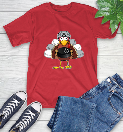 Los Angeles Kings Turkey Thanksgiving Day T-Shirt 10