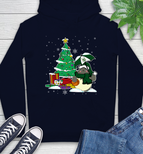 Milwaukee Bucks NBA Basketball Cute Tonari No Totoro Christmas Sports Hoodie 3