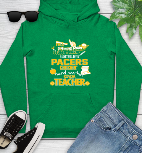 LA Clippers NBA I'm A Difference Making Student Caring Basketball Loving Kinda Teacher (2) Youth Hoodie 9