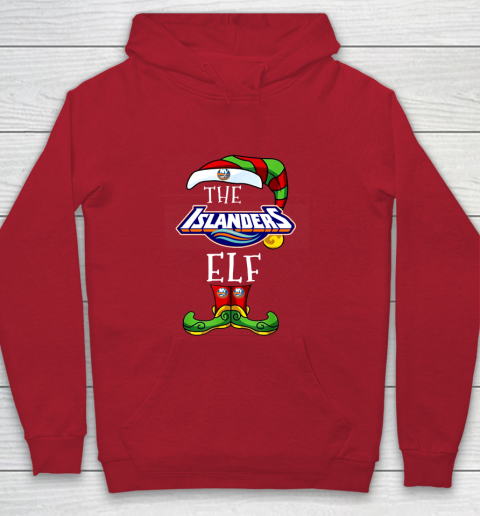 New York Islanders Christmas ELF Funny NHL Youth Hoodie 7