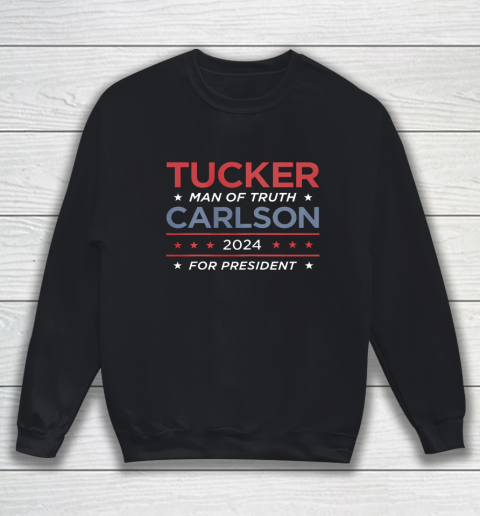 Vote For Tucker Carlson 2024 Presidential Election Campaign Sweatshirt
