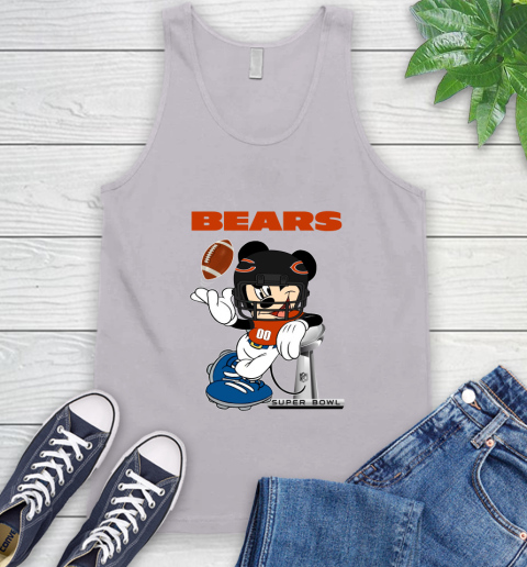 NFL Chicago Bears Mickey Mouse Disney Super Bowl Football T Shirt Tank Top 4