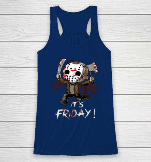 Funny Friday 13th Jason Funny Halloween Horror Racerback Tank 6