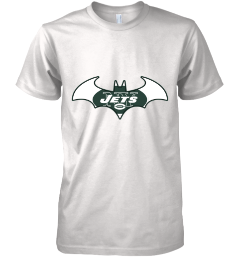 We Are The New York Jets Batman NFL Mashup Premium Men's T-Shirt