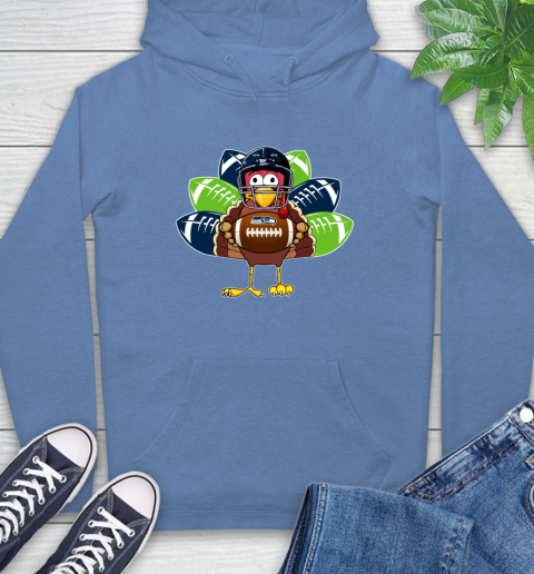 Seattle Seahawks Turkey Thanksgiving Day Hoodie 11