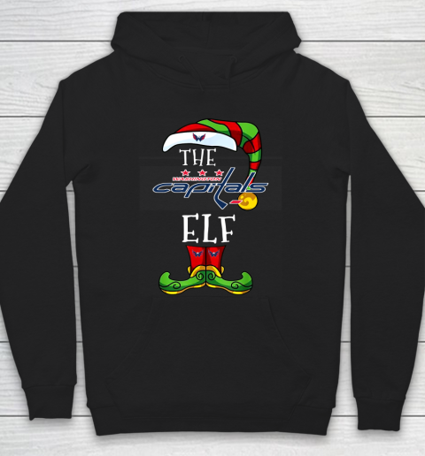 Washington Capitals Christmas ELF Funny NHL Hoodie