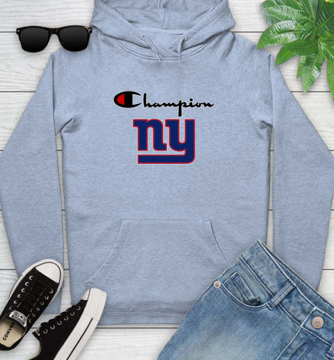 NFL Football New York Giants Champion Shirt Youth Hoodie 7