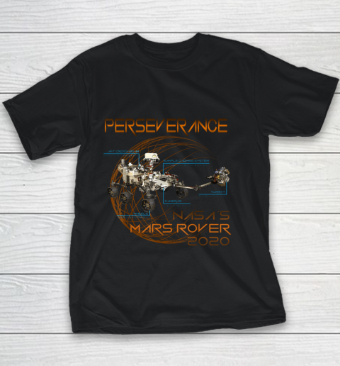 Schematic Perseverance The New NASA Mars Rover 2020 Youth T-Shirt