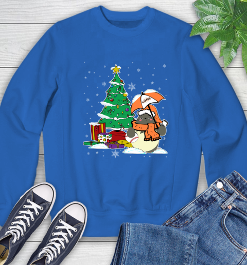 San Francisco Giants MLB Baseball Cute Tonari No Totoro Christmas Sports Sweatshirt 9