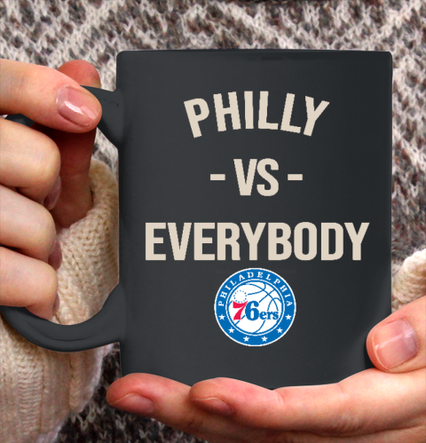Philadelphia 76ers Vs Everybody Ceramic Mug 11oz