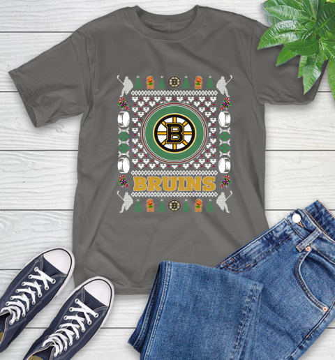 Boston Bruins Merry Christmas NHL Hockey Loyal Fan Ugly Shirt 10