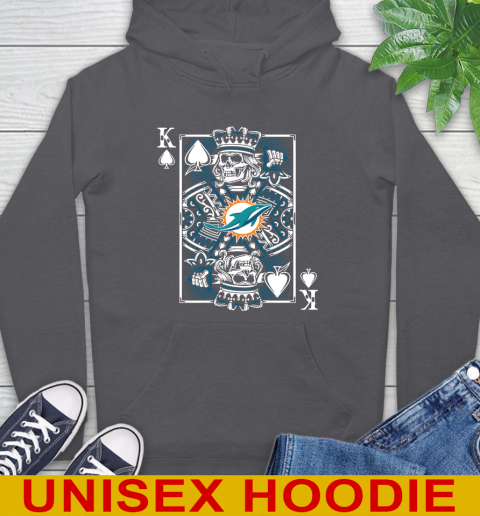 Miami Dolphins NFL Football The King Of Spades Death Cards Shirt Hoodie 7