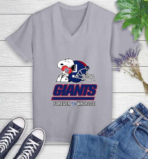 NFL The Peanuts Movie Snoopy Forever Win Or Lose Football New York Giants 80