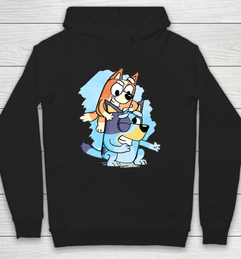 Fathers Blueys Dad Mum Love Funny Hoodie
