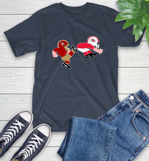 San Francisco 49ers Kick Your Ass NFL Football Shirts 3