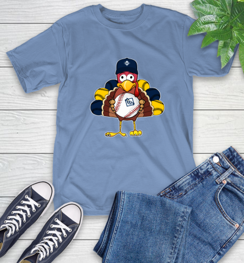 Tampa Bay Rays Turkey thanksgiving T-Shirt 11