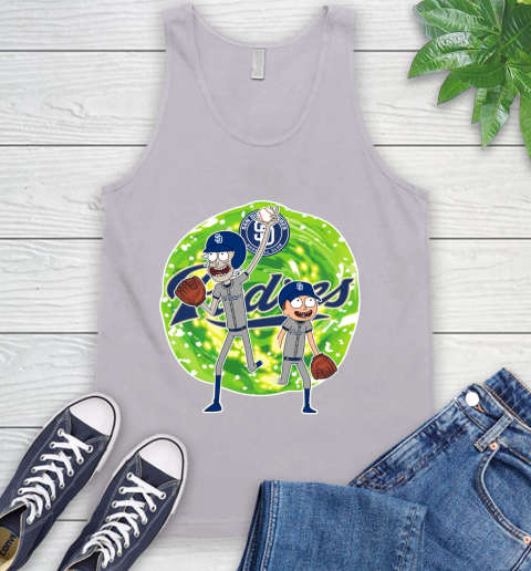 MLB San Diego Padres Rick And Morty Baseball Sports Tank Top 4