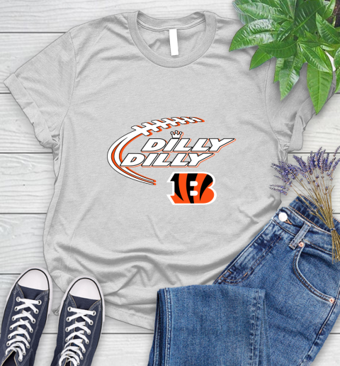 NFL Cincinnati Bengals Dilly Dilly Football Sports Women's T-Shirt