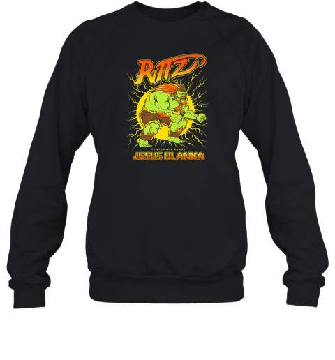 Rittz Jesus Blanka Street Fighter Sweatshirt