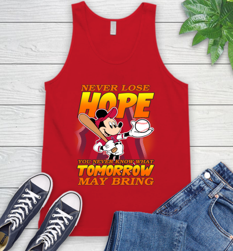 Los Angeles Angels MLB Baseball Mickey Disney Never Lose Hope Tank Top 5