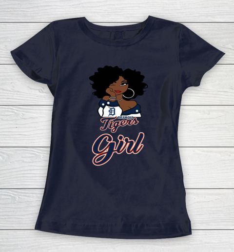 Detroit Tigerss Girl MLB Women's T-Shirt 4