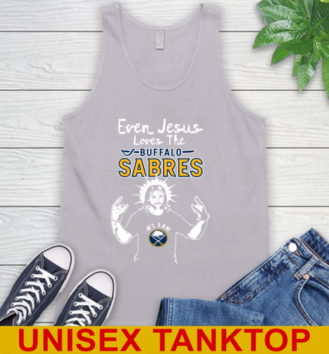 Buffalo Sabres NHL Hockey Even Jesus Loves The Sabres Shirt Tank Top 3