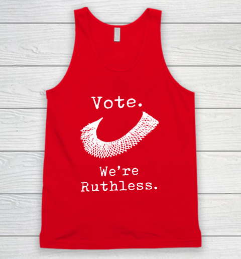 Women Vote We're Ruthless Tank Top 4
