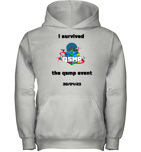 Lostlvjy I Survived The Qsmp Event 30 04 23 Youth Hoodie