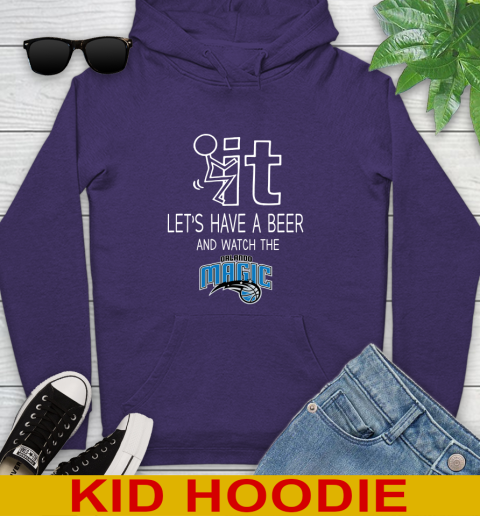 Orlando Magic Basketball NBA Let's Have A Beer And Watch Your Team Sports Youth Hoodie 6 Orlando Magic Basketball NBA Let's Have A Beer And Watch Your Team Sports Youth Hoodie - Image 6