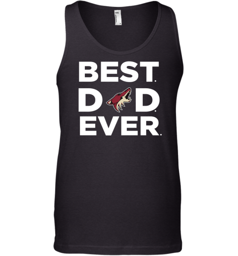 Best Arizona Coyotes Dad Ever Hockey NHL Fathers Day GIft For Daddy Mens Tank Top