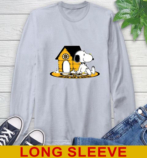 NHL Hockey Boston Bruins Snoopy The Peanuts Movie Shirt Long Sleeve T-Shirt 6