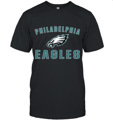 Philadelphia Eagles NFL Line Gray Victory Unisex Jersey Tee