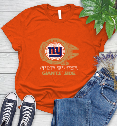 NFL Come To The New York Giants Wars Football Sports Women's T-Shirt 3
