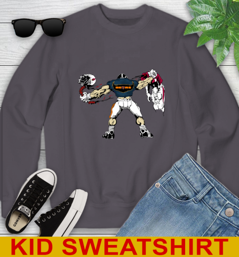 Chicago Bears NFL Football Fight For Victory Youth Sweatshirt 6