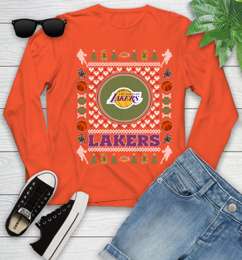 Los Angeles Lakers Merry Christmas NBA Basketball Loyal Fan Ugly Shirt 126