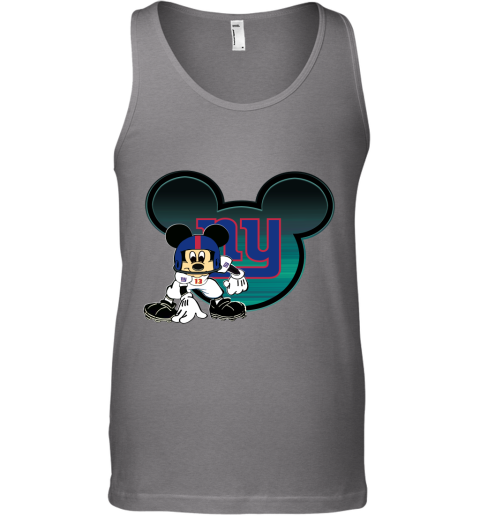 NFL New York Giants Mickey Mouse Disney Football T Shirt zXyVnVEqEZl unisex tank 17 95 151514 front graphite heather