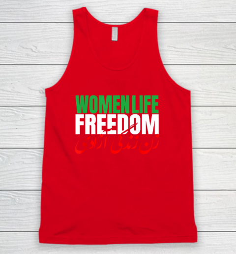 Iran Zan Zendegi Azadi Persian Woman Life Freedom Tank Top 4