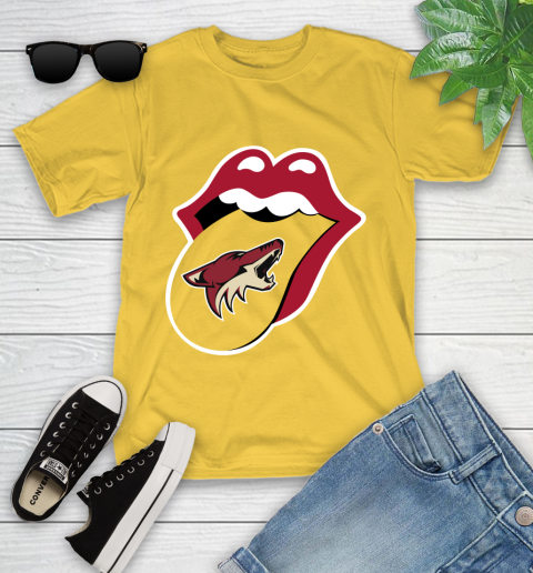Arizona Coyotes NHL Hockey Lips I Root For My Team Adoring Fan 110