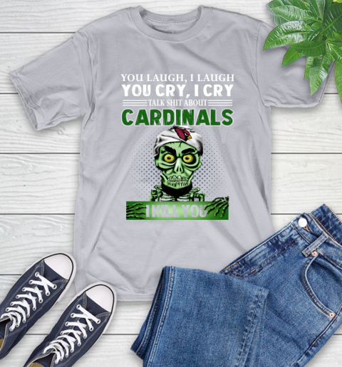 NFL Talk Shit About Arizona Cardinals I Kill You Achmed The Dead Terrorist Jeffrey Dunham Football T-Shirt 6