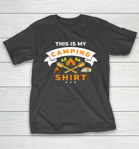This Is My Camping Shirt Funny Camper T-Shirt