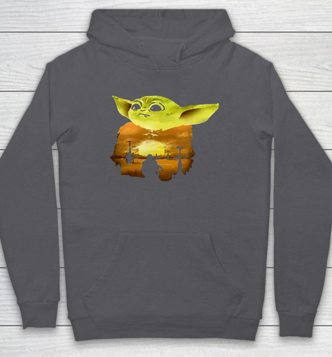 Star Wars Darth Vader And Baby Yoda Hoodie Tee For Sports