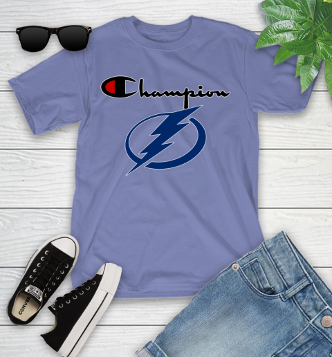 NHL Hockey Tampa Bay Lightning Champion Shirt Youth T-Shirt 12