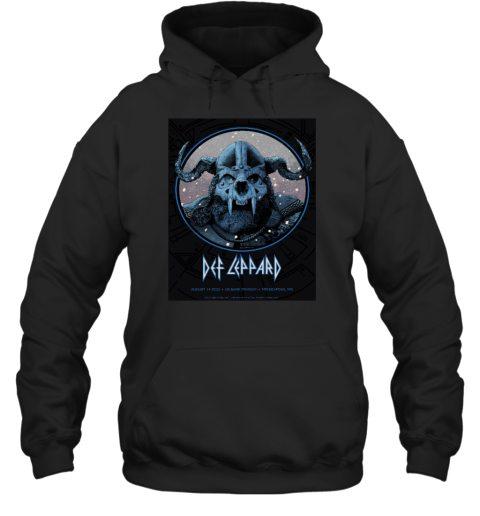 Def Leppard Minneapolis August 14, 2022 The Stadium Tour Hoodie